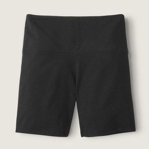 Victoria's Secret PINK Women's 6" Cotton High Waist Bike Shorts Black XS